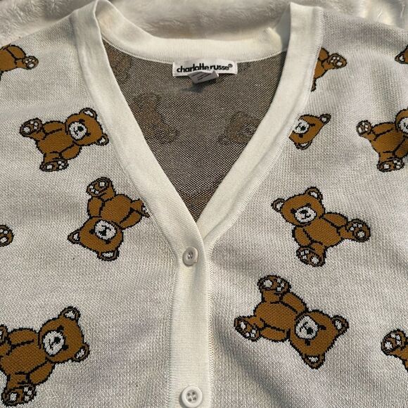Charlotte Russe Teddy Bear Sweater - Picture 2 of 5